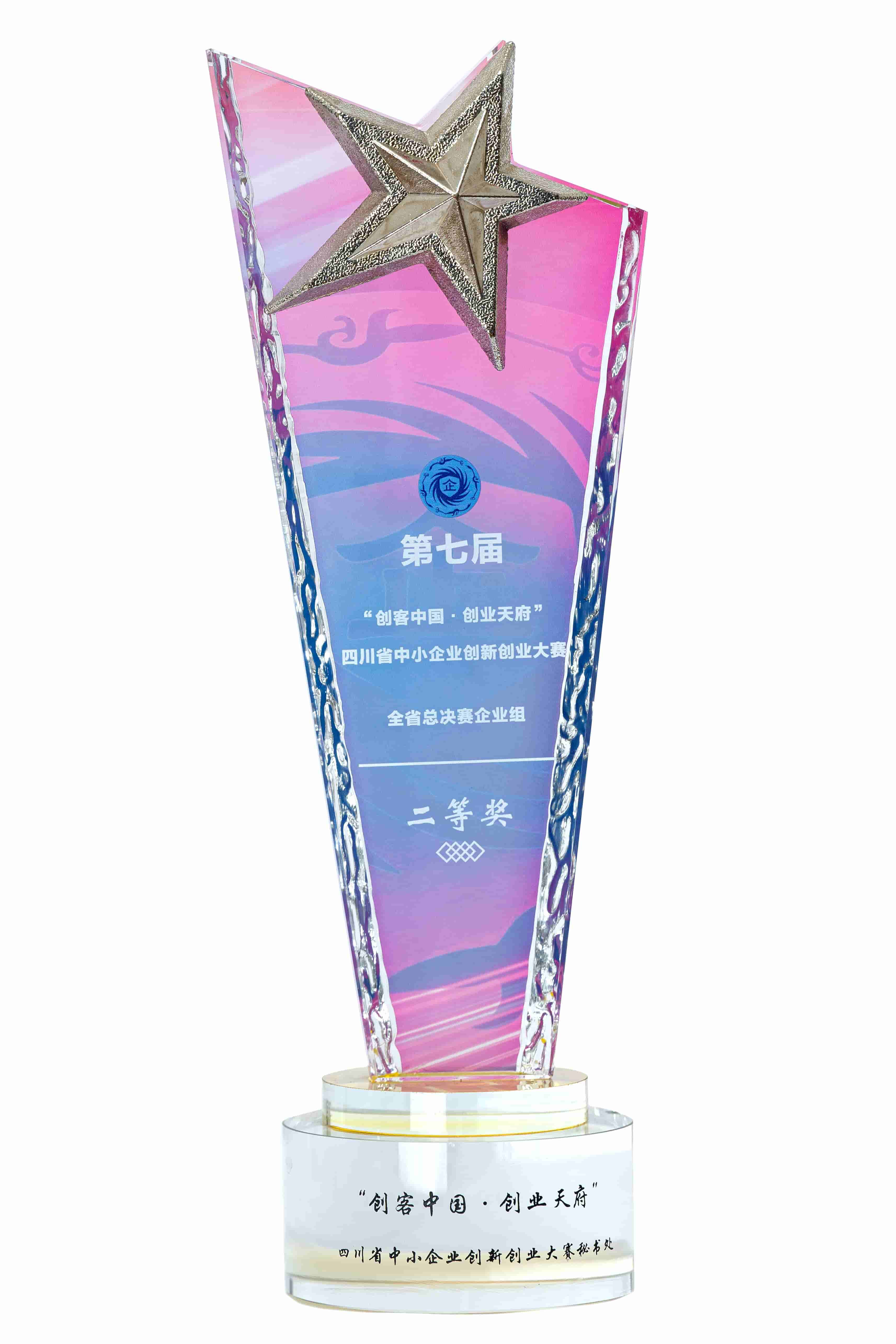  四川省中小企業(yè)創(chuàng)新創(chuàng)業(yè)大賽二等獎(jiǎng)